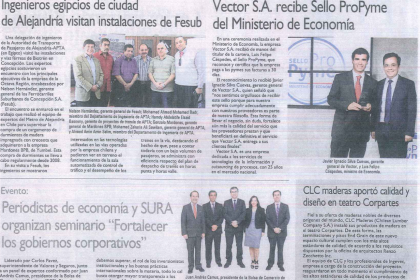 Reportaje Delegacion de Egipto visita Fesub